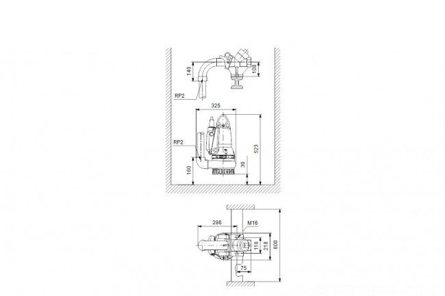 nasos drenajnyy grundfos dp10 50 09 e ex 2 1 502 1