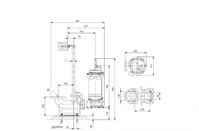 nasos drenajnyy grundfos dpk 15 80 55 5 0d 2 nasos drenajnyy grundfos dpk 15 80 55 5 0d 2
