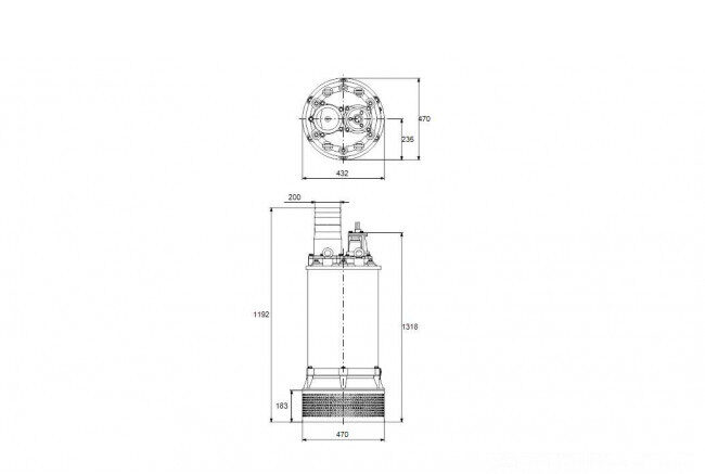 nasos drenajnyy grundfos dwk e 10 200 300 5 1d r 1