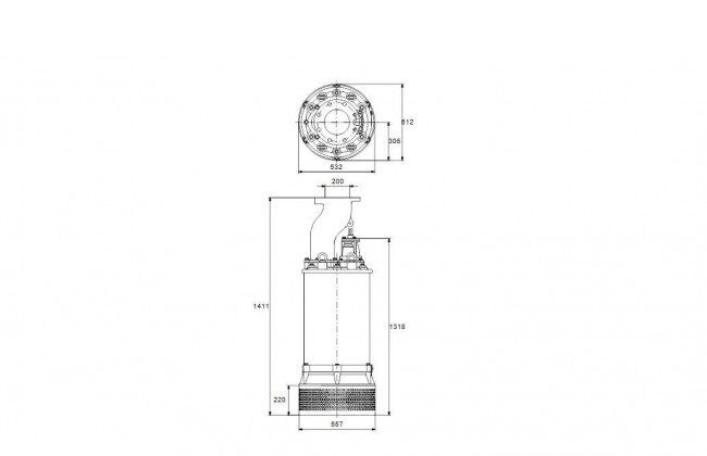 nasos drenajnyy grundfos dwk e 10 200 370 5 1d 1