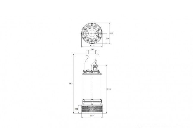 nasos drenajnyy grundfos dwk e 10 200 450 5 1d 1