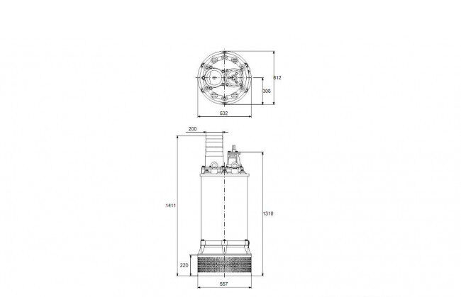 nasos drenajnyy grundfos dwk e 10 200 450 5 1d r 1