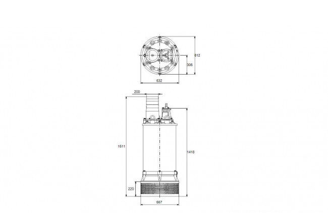 nasos drenajnyy grundfos dwk e 10 200 750 5 1d r 1
