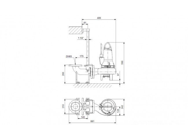 nasos drenajnyy grundfos sl1 50 65 11 ex 2 1 502 2