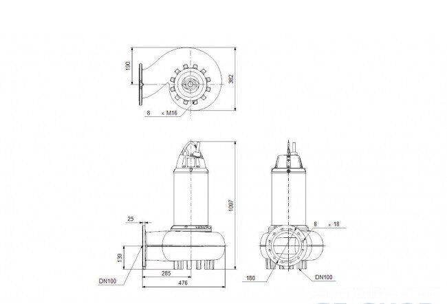 nasos kanalizatsionnyy grundfos se1 75 100 150 2 52s h ex 51d 2 nasos kanalizatsionnyy grundfos se1 75 100 150 2 52s h ex 51d 2