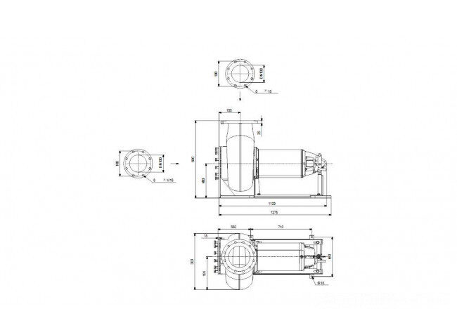 nasos kanalizatsionnyy grundfos se1 80 100 220 2 52s h ex 51d 1