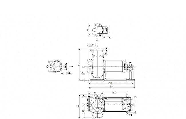 nasos kanalizatsionnyy grundfos se1 95 100 170 4 52h h n 51d 1
