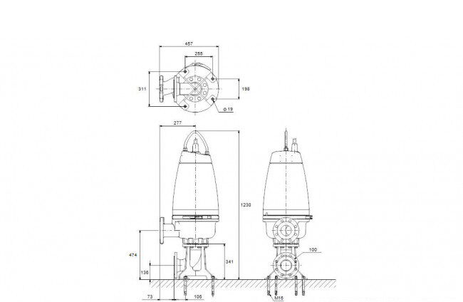 nasos kanalizatsionnyy grundfos sev 100 100 55 4 51d q 3 nasos kanalizatsionnyy grundfos sev 100 100 55 4 51d q 3