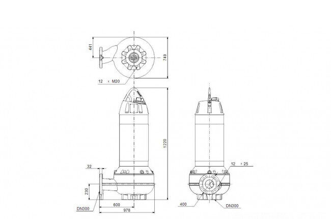 nasos kanalizatsionnyy grundfos sl2 125 300 160 6 52e s q ex 51d 2 nasos kanalizatsionnyy grundfos sl2 125 300 160 6 52e s q ex 51d 2