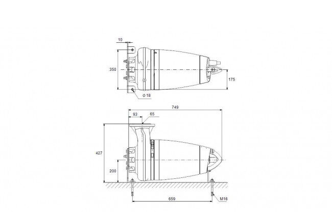 nasos kanalizatsionnyy se1 50 65 40 a ex 2 51d b 2