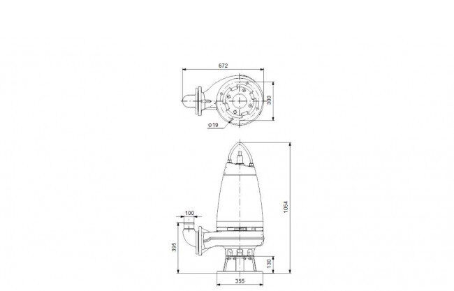 nasos kanalizatsionnyy se1 80 100 75 a ex 4 51d b 4