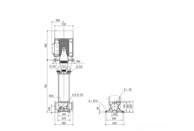 nasos vertikalnyy tsentrobejnyy grundfos cr 95 2 2 a f a e hqqe 1 nasos vertikalnyy tsentrobejnyy grundfos cr 95 2 2 a f a e hqqe 1