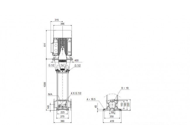 nasos vertikalnyy tsentrobejnyy grundfos cr 95 4 a f a e hqqe 1 nasos vertikalnyy tsentrobejnyy grundfos cr 95 4 a f a e hqqe 1