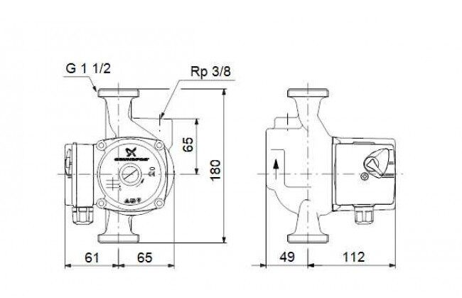 tsirkulyatsionnyy nasos grundfos ups 25 60 a 1 tsirkulyatsionnyy nasos grundfos ups 25 60 a 1