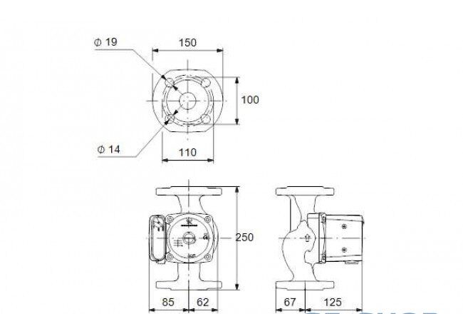 tsirkulyatsionnyy nasos grundfos ups 40 50 f 1 tsirkulyatsionnyy nasos grundfos ups 40 50 f 1